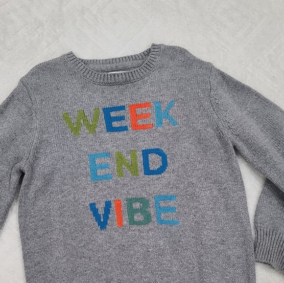 ⭐️HP⭐️ NWOT Gymboree Weekend Vibe Little Boys Sweater, Size XS 4 - Picture 2 of 8